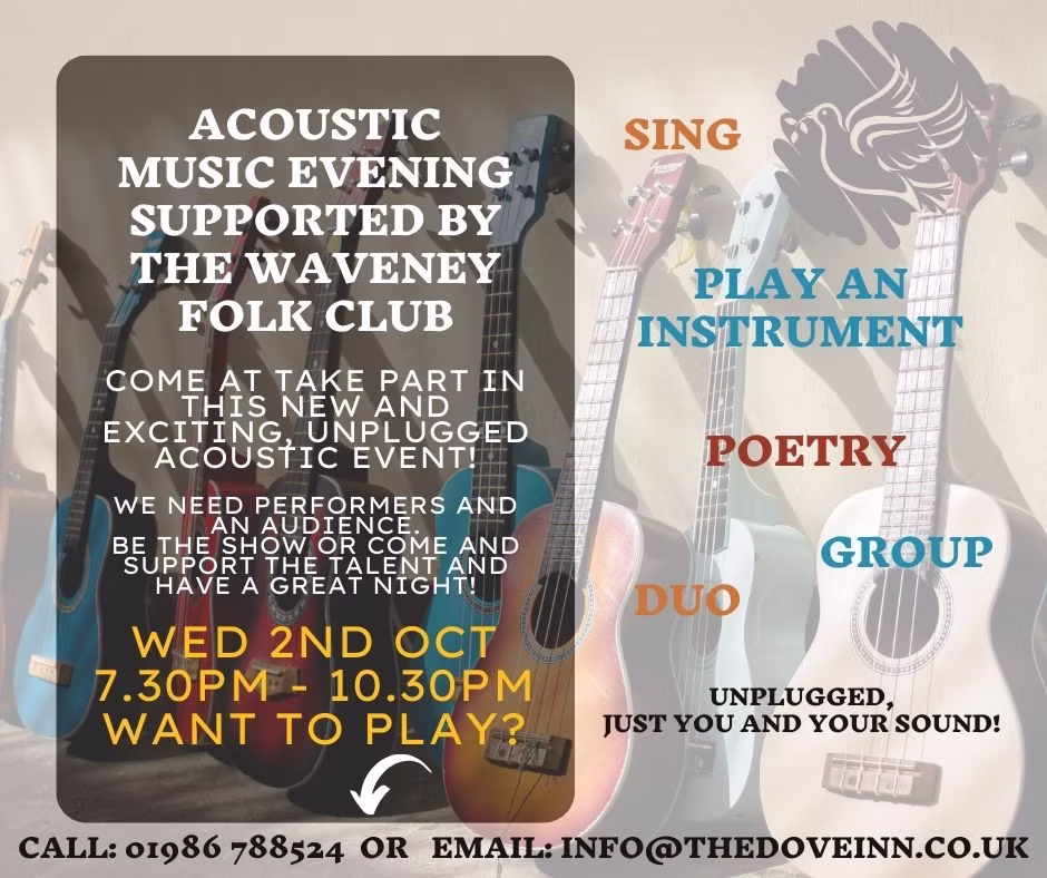Unplugged Acoustics Evening  